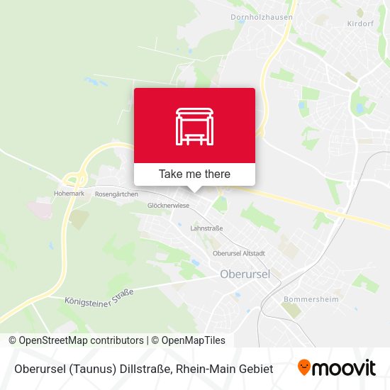 Oberursel (Taunus) Dillstraße map