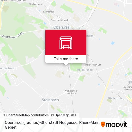 Oberursel (Taunus)-Stierstadt Neugasse map