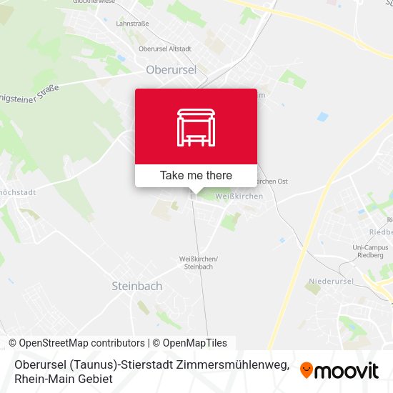 Oberursel (Taunus)-Stierstadt Zimmersmühlenweg map