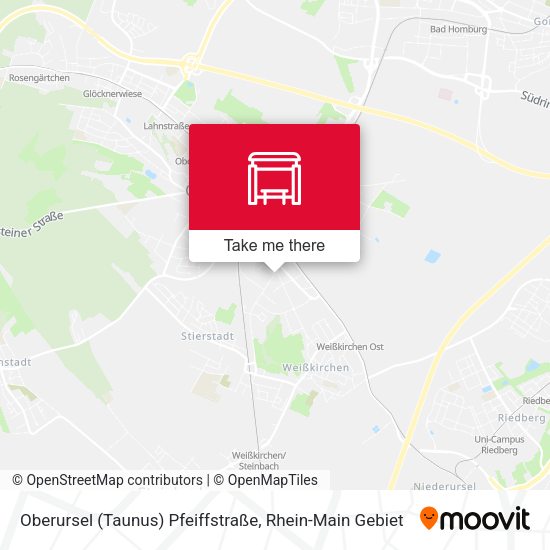 Oberursel (Taunus) Pfeiffstraße map