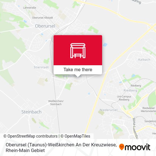 Oberursel (Taunus)-Weißkirchen An Der Kreuzwiese map