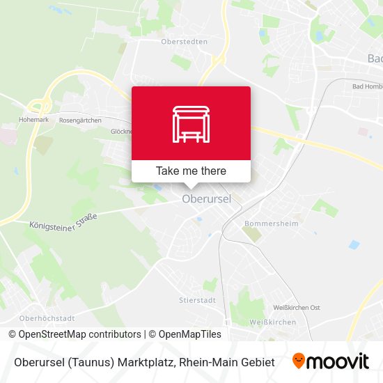 Oberursel (Taunus) Marktplatz map