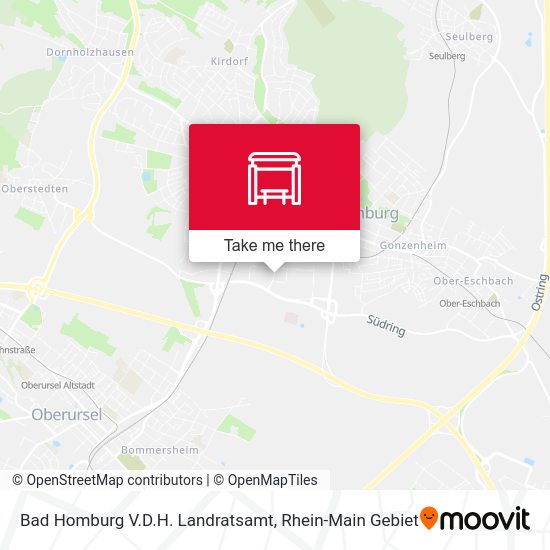 Bad Homburg V.D.H. Landratsamt map