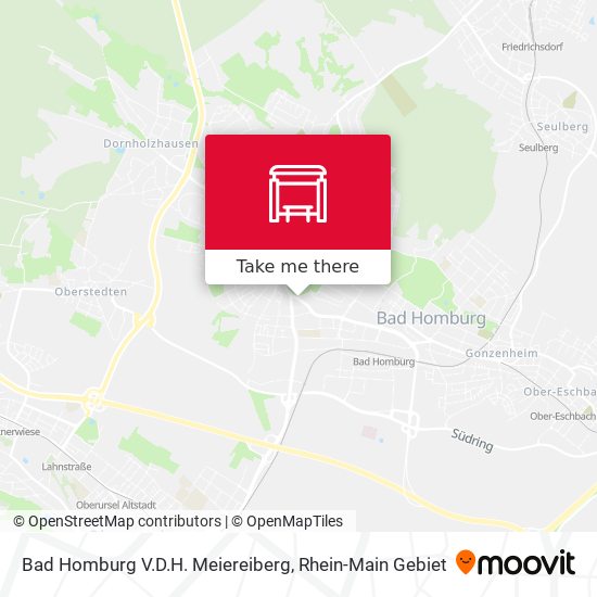 Bad Homburg V.D.H. Meiereiberg map