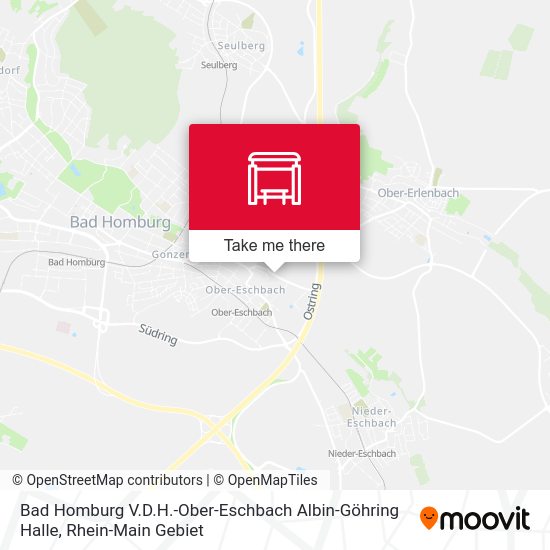 Bad Homburg V.D.H.-Ober-Eschbach Albin-Göhring Halle map