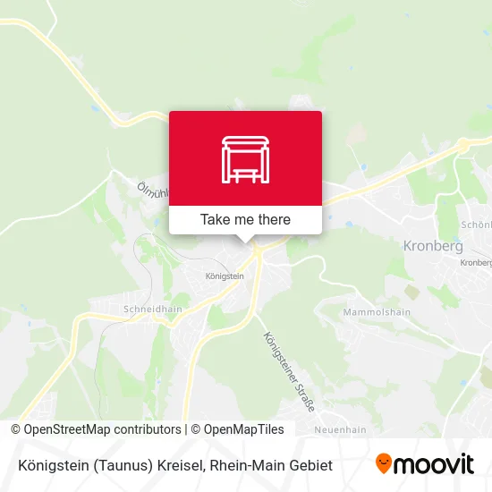 Карта Königstein (Taunus) Kreisel