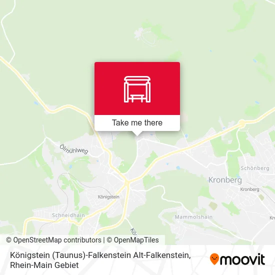 Карта Königstein (Taunus)-Falkenstein Alt-Falkenstein
