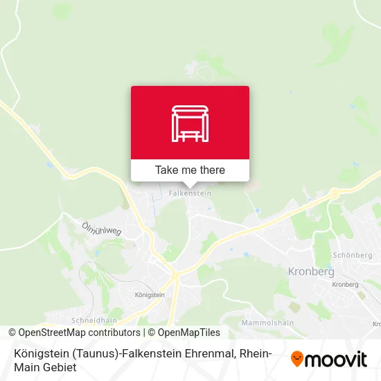 Карта Königstein (Taunus)-Falkenstein Ehrenmal