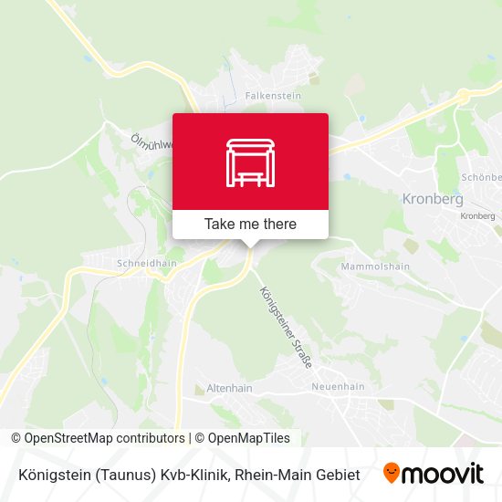 Königstein (Taunus) Kvb-Klinik map