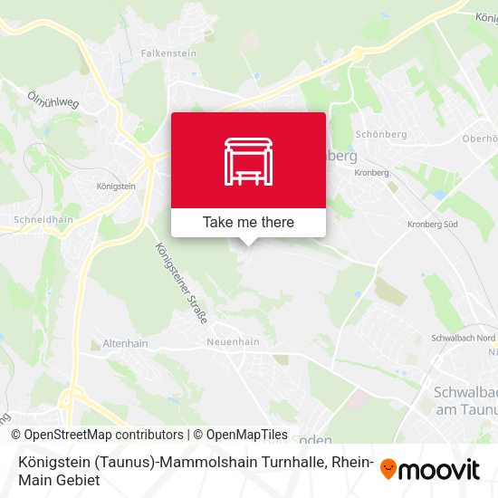 Königstein (Taunus)-Mammolshain Turnhalle map