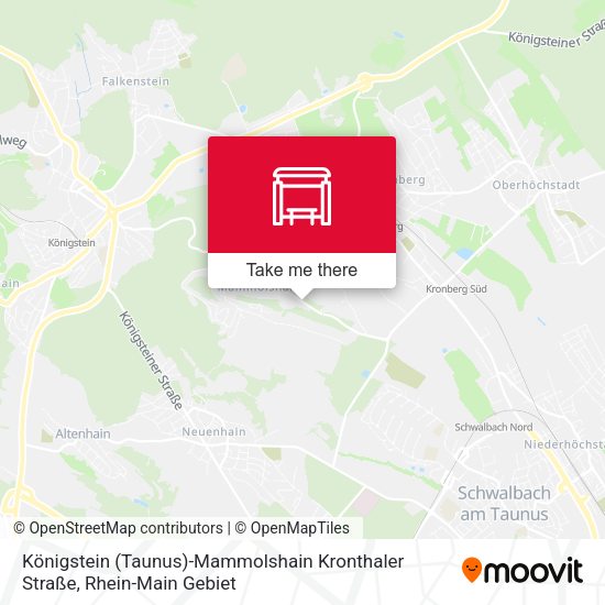 Königstein (Taunus)-Mammolshain Kronthaler Straße map