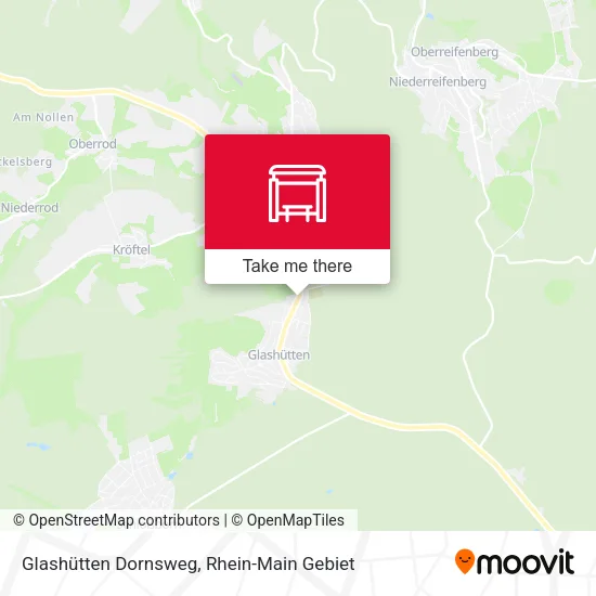 Карта Glashütten Dornsweg
