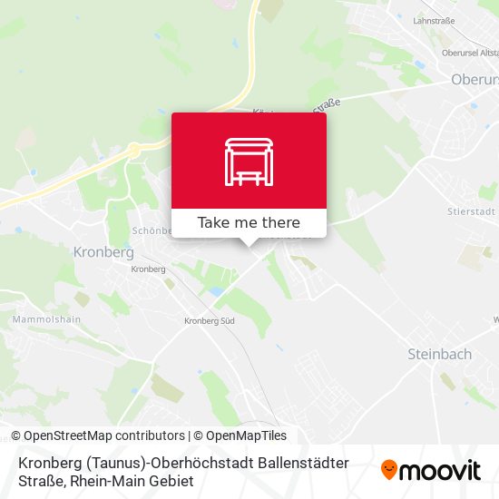 Kronberg (Taunus)-Oberhöchstadt Ballenstädter Straße map