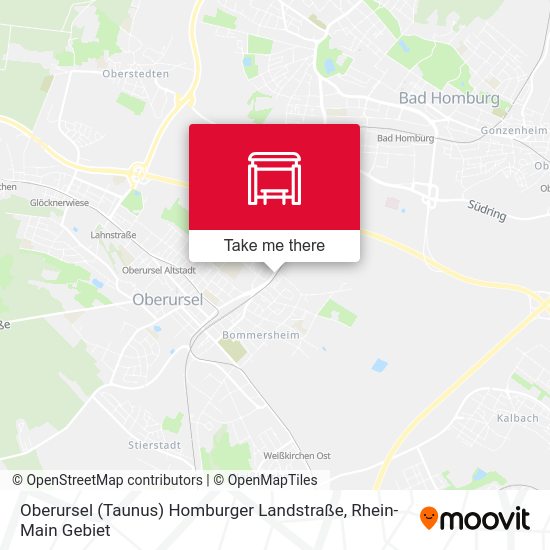 Oberursel (Taunus) Homburger Landstraße map
