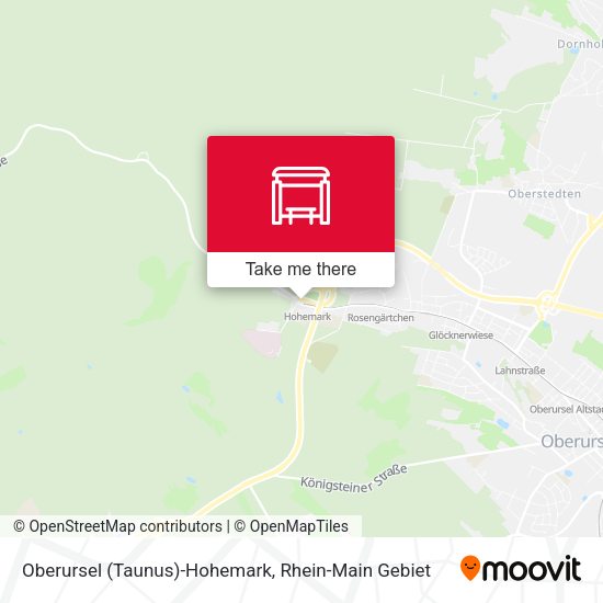 Oberursel (Taunus)-Hohemark map