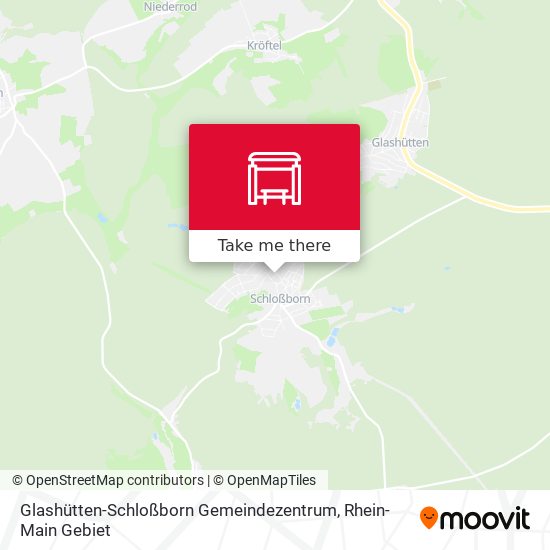 Glashütten-Schloßborn Gemeindezentrum map