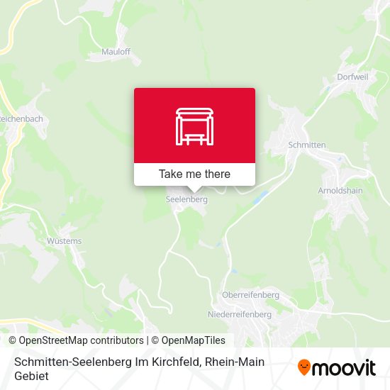 Карта Schmitten-Seelenberg Im Kirchfeld