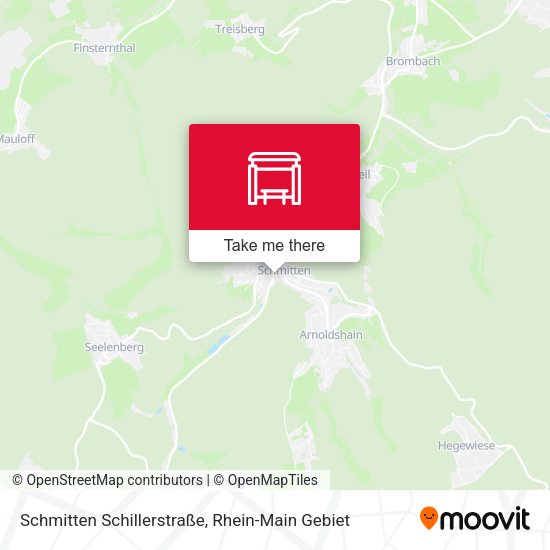 Schmitten Schillerstraße map