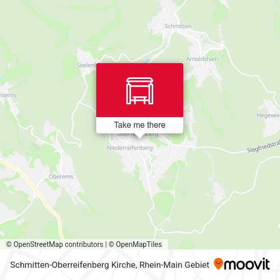 Schmitten-Oberreifenberg Kirche map