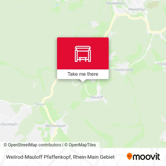 Карта Weilrod-Mauloff Pfaffenkopf