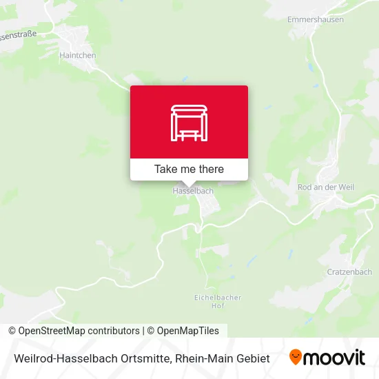 Weilrod-Hasselbach Ortsmitte map