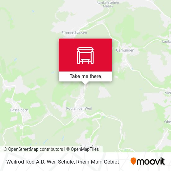 Weilrod-Rod A.D. Weil Schule map