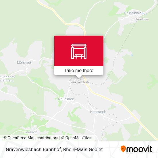 Grävenwiesbach Bahnhof map