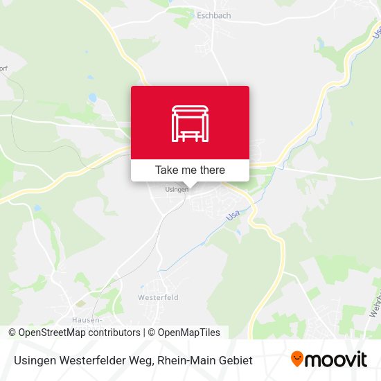 Карта Usingen Westerfelder Weg