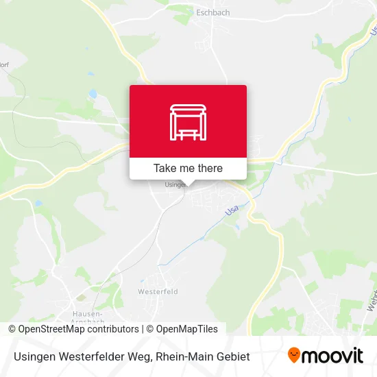Карта Usingen Westerfelder Weg