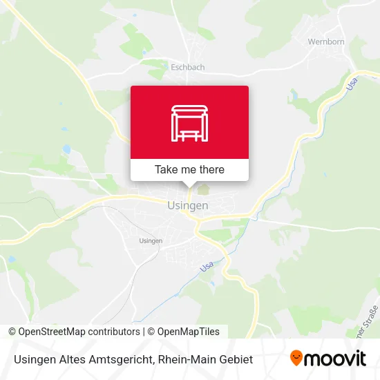 Usingen Altes Amtsgericht map