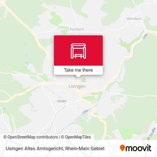 Usingen Altes Amtsgericht map