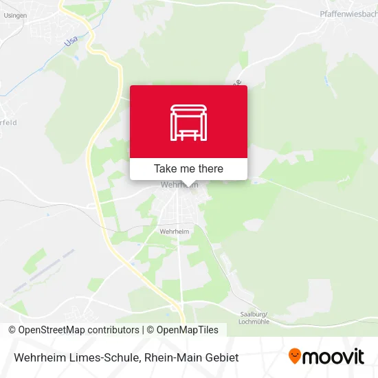 Карта Wehrheim Limes-Schule