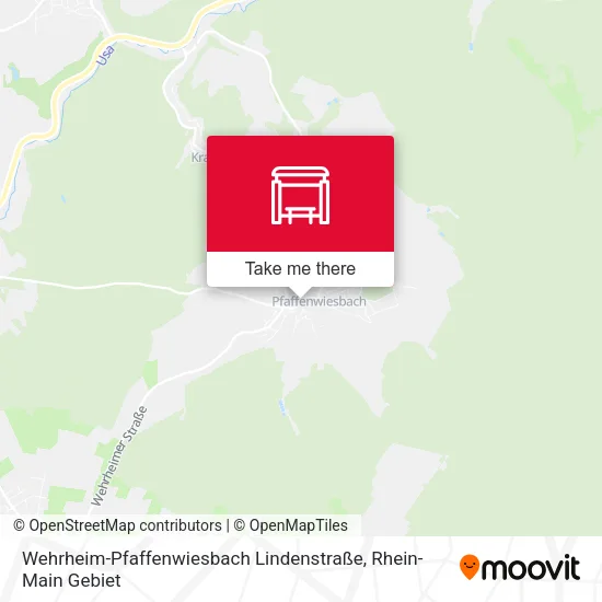 Карта Wehrheim-Pfaffenwiesbach Lindenstraße