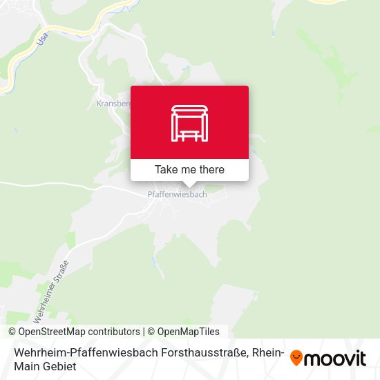 Wehrheim-Pfaffenwiesbach Forsthausstraße map