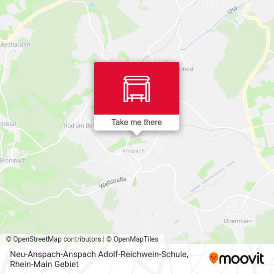 Neu-Anspach-Anspach Adolf-Reichwein-Schule map