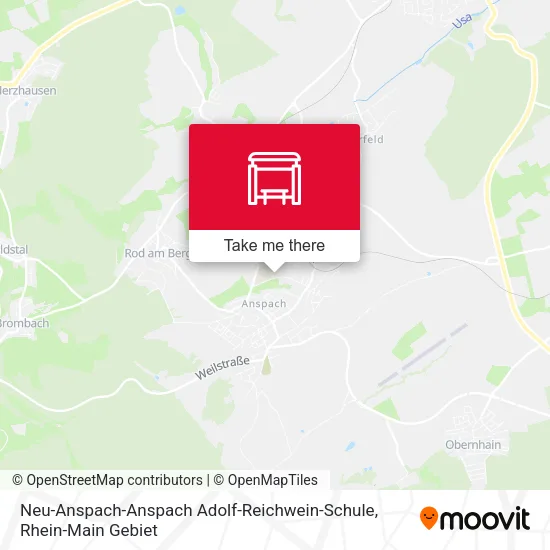 Карта Neu-Anspach-Anspach Adolf-Reichwein-Schule
