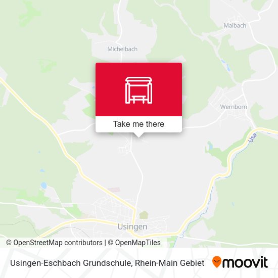 Карта Usingen-Eschbach Grundschule