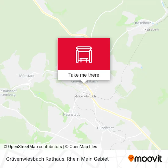 Карта Grävenwiesbach Rathaus