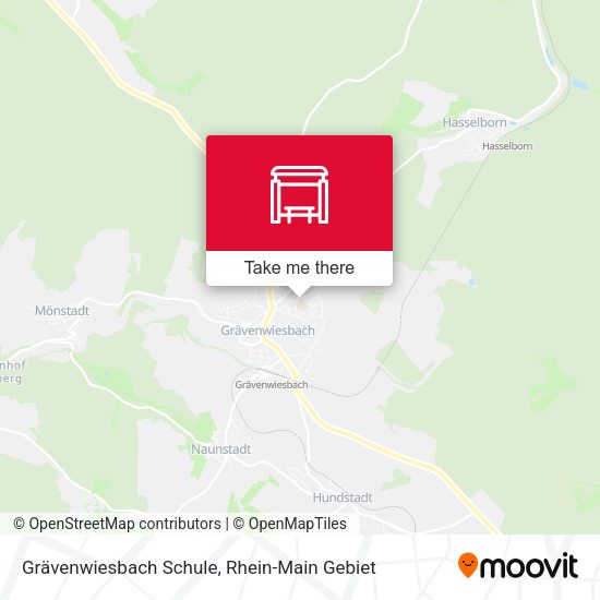 Grävenwiesbach Schule map