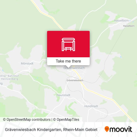 Grävenwiesbach Kindergarten map