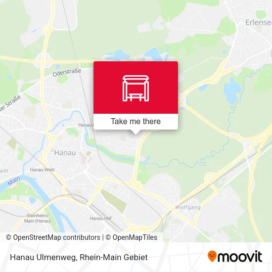 Карта Hanau Ulmenweg
