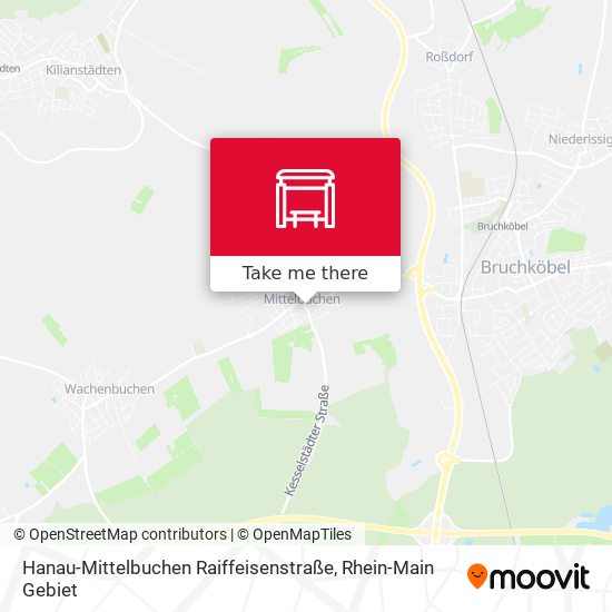 Hanau-Mittelbuchen Raiffeisenstraße map