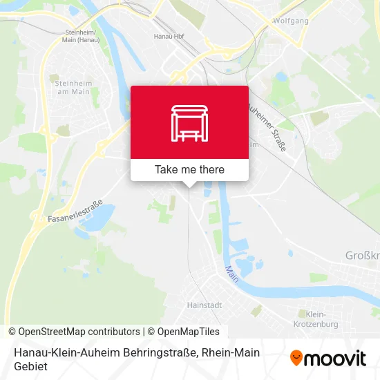Карта Hanau-Klein-Auheim Behringstraße