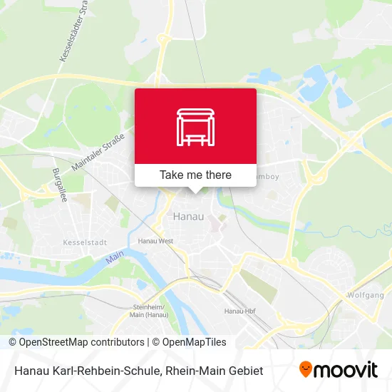 Карта Hanau Karl-Rehbein-Schule