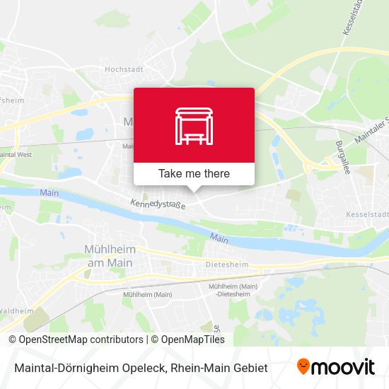 Maintal-Dörnigheim Opeleck map