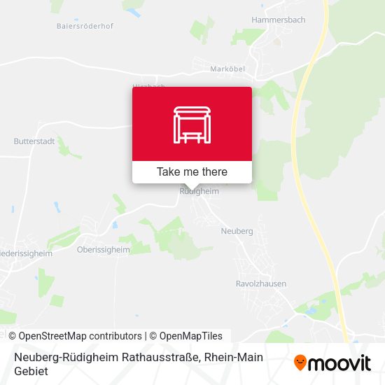 Neuberg-Rüdigheim Rathausstraße map