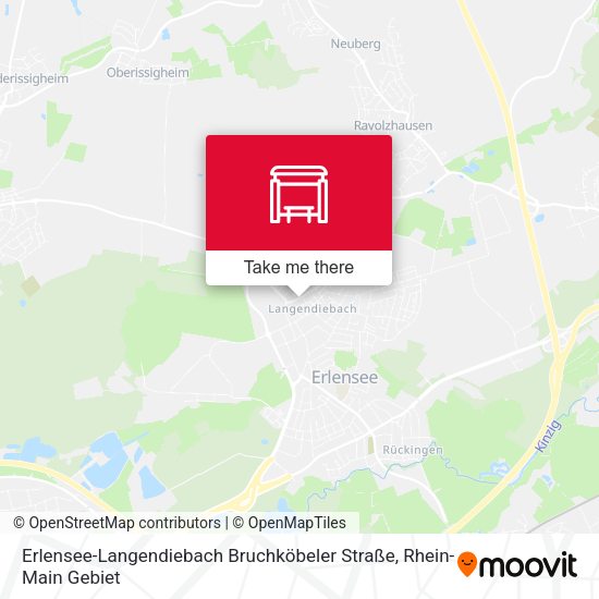 Erlensee-Langendiebach Bruchköbeler Straße map
