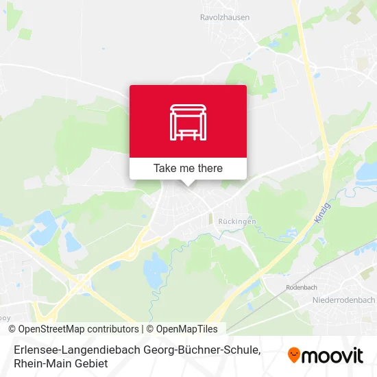 Карта Erlensee-Langendiebach Georg-Büchner-Schule