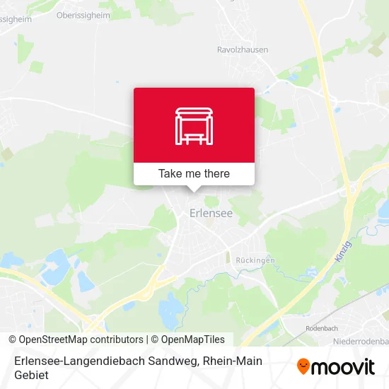 Карта Erlensee-Langendiebach Sandweg