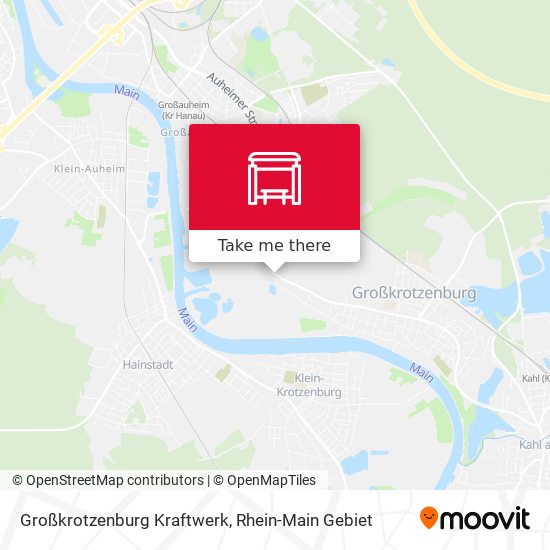 Großkrotzenburg Kraftwerk map